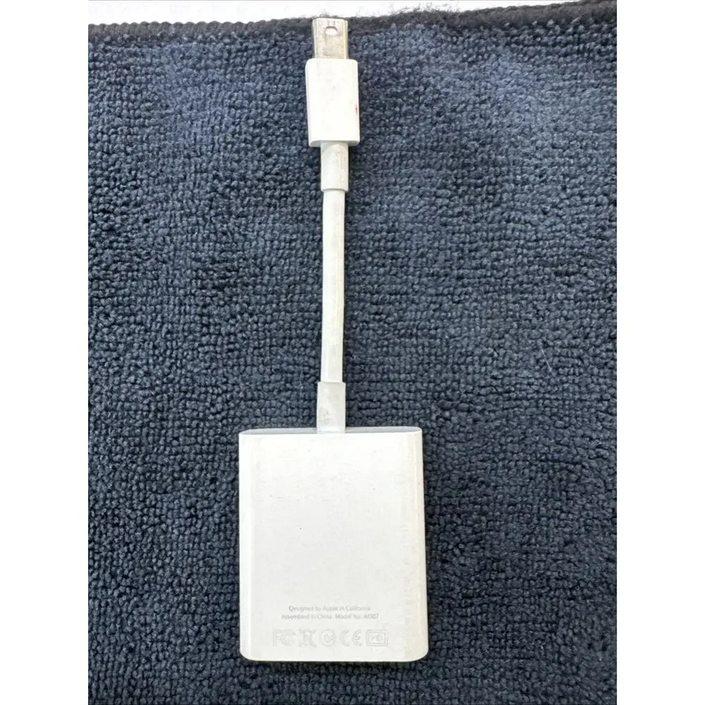 Genuine Apple Mini DisplayPort to VGA Adapter Model A1307 TESTED WORKING